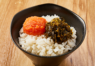 明太・高菜ご飯